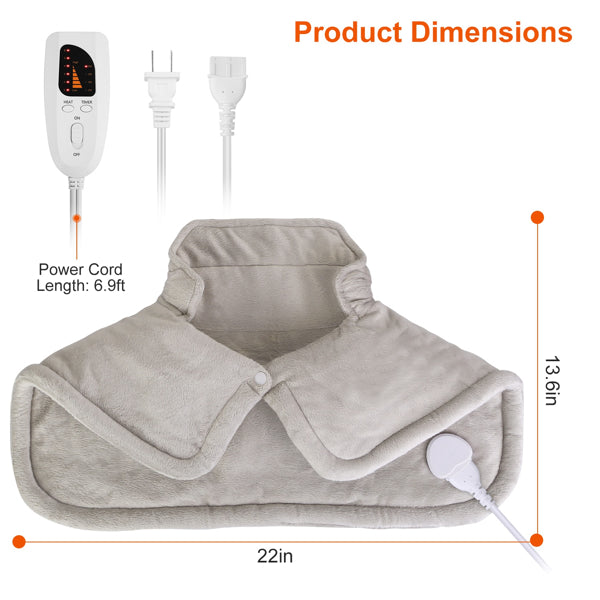 Neck And Shoulder Cushioned Heating Pad