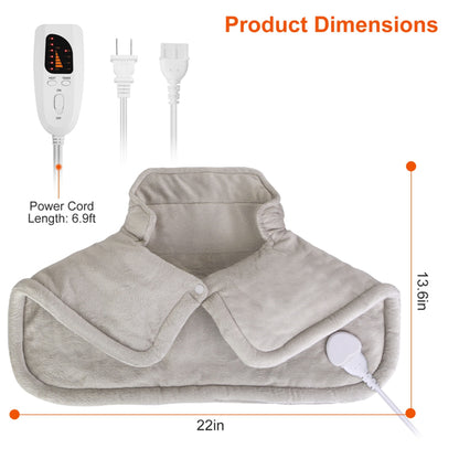 Neck And Shoulder Cushioned Heating Pad