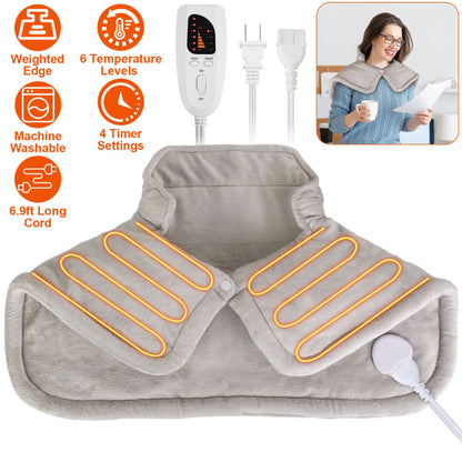 Neck And Shoulder Cushioned Heating Pad