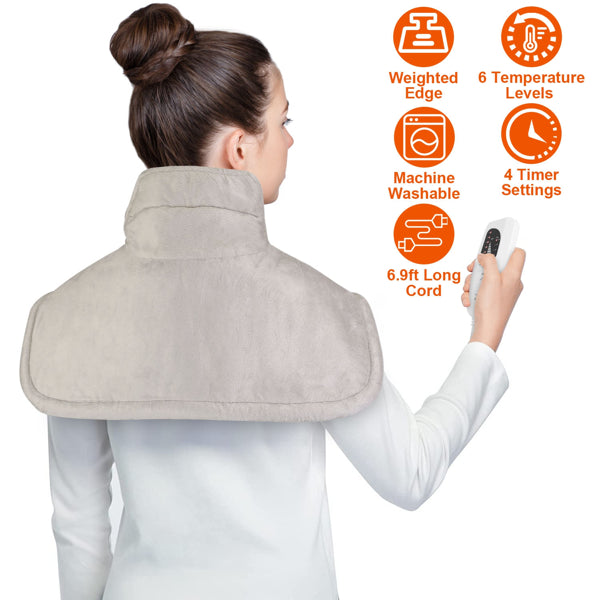 Neck And Shoulder Cushioned Heating Pad