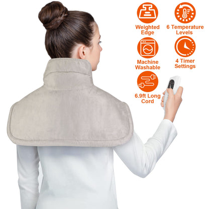 Neck And Shoulder Cushioned Heating Pad
