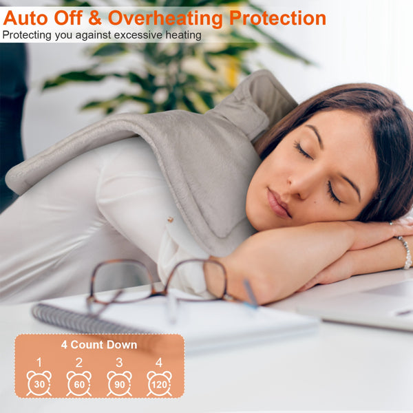 Neck And Shoulder Cushioned Heating Pad