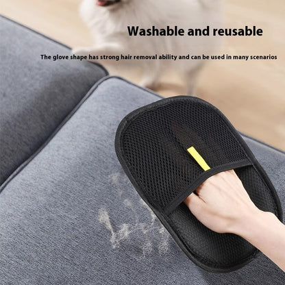 Pet Hair Remover Mitt Glove